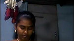 Tamil Aunty pressing and rubing her boobs
