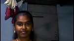 Tamil Aunty pressing and rubing her boobs