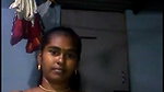 Tamil Aunty pressing and rubing her boobs