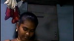 Tamil Aunty pressing and rubing her boobs