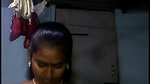 Tamil Aunty pressing and rubing her boobs