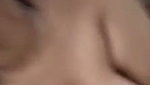 Chubby babe showing her boobs and ass