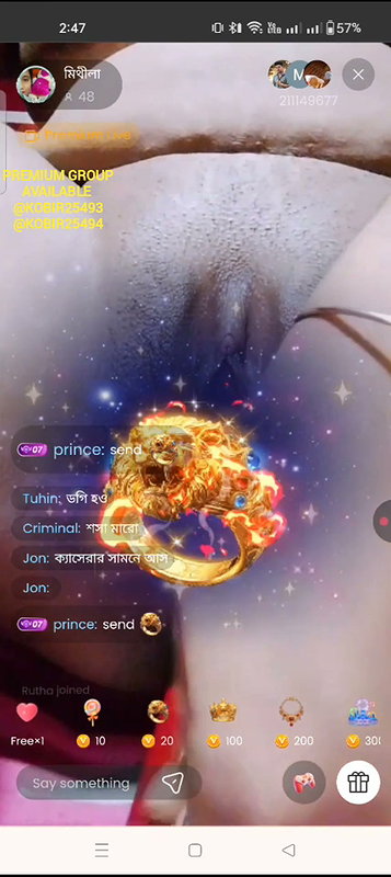 T LIVE APP VIDEO