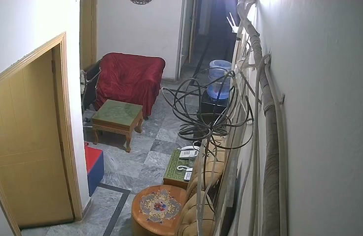 Aunty roaming nude in her house