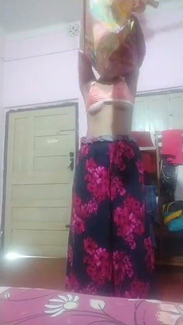 Sexy beautiful girl undress and press her boobs