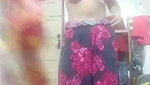 Sexy beautiful girl undress and press her boobs