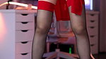 Asian Girl Rides Dildo