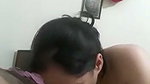 Mature aunty giving Blowjob