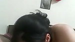 Mature aunty giving Blowjob