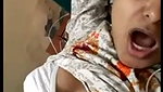 Girl show her boobs on video call