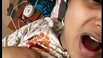 Girl show her boobs on video call