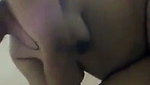 Fatty aunty riding lover dick