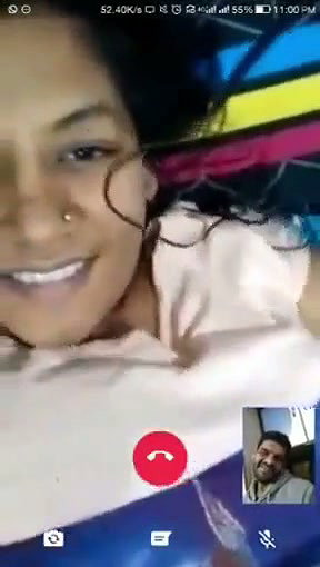 Girl showing her boobs on vc