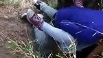 Couple caught  run away