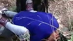 Couple caught  run away