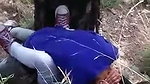 Couple caught  run away