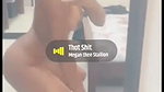 Sexy girl express her nude body in mirror