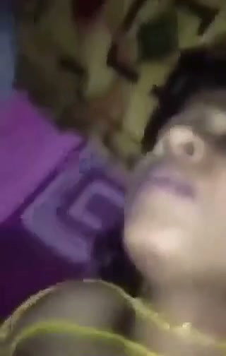 Horny Tamil bride enjoying first night fuck and moaning sexily
