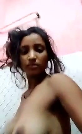 Girl showing her sexy figure in bathroom