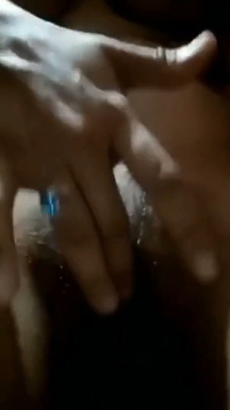 Sexy hot girl show her wet pussy