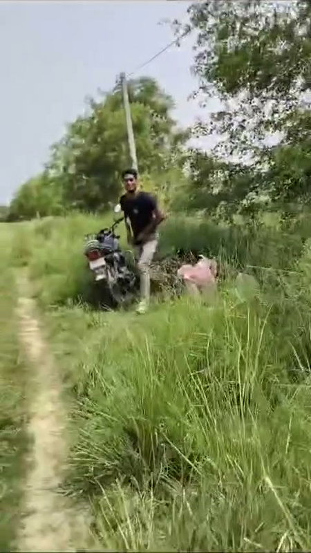 Desi couple caught outdoor