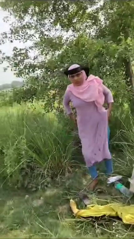 Desi couple caught outdoor