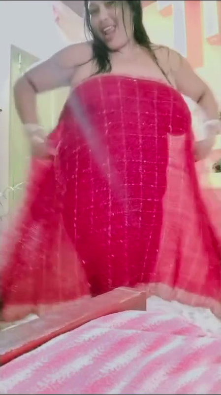village bhabi after bath