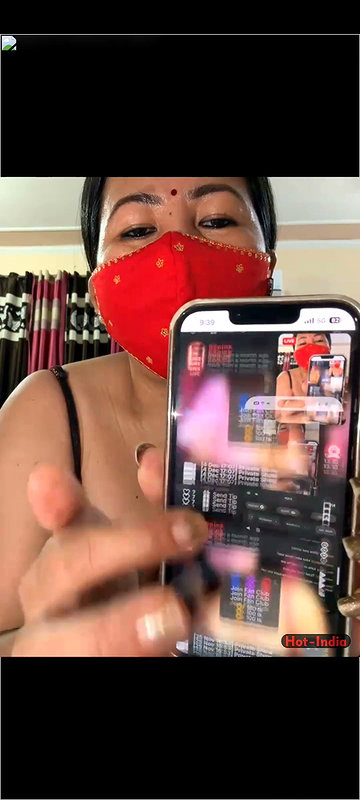 88pink 3 boobs open in flower dress nepali randi bhabhi