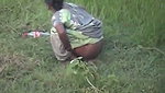 Desi Indian Pooping Voyeur
