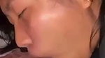 Nepali babe taking cum in mouth
