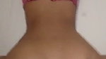 Babe fucked with bra on and cum