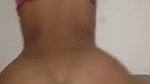 Babe fucked with bra on and cum