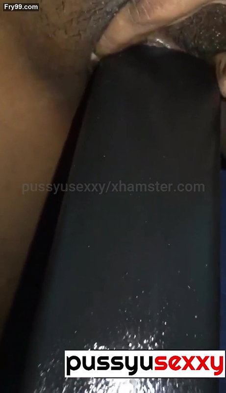 Sri Lankan girl humping on chair corner