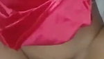 Desi babe fucked in red dress