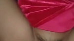 Desi babe fucked in red dress