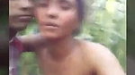 Village bhabhi devar enjoying outside