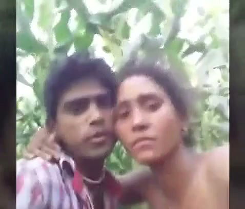 Village bhabhi devar enjoying outside