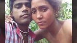 Village bhabhi devar enjoying outside