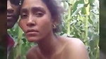 Village bhabhi devar enjoying outside