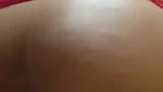 Aunty show her ass husband cum on it