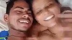 College Couple enjoying good time