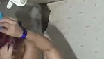 Bhabhi washing clothes naked