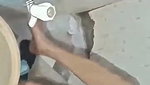 Bhabhi washing clothes naked