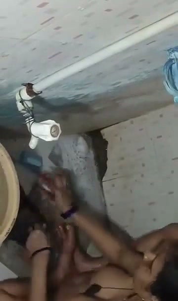 Bhabhi washing clothes naked