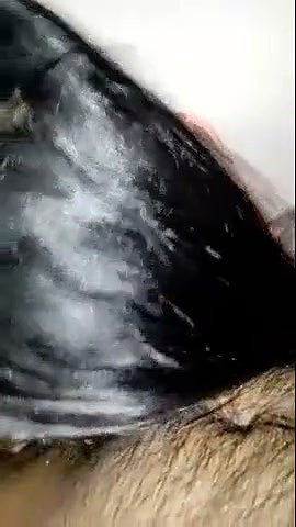 Boyfriend enjoying the Blowjob