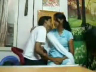 Gf bf enjoying in photo shop