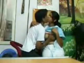 Gf bf enjoying in photo shop