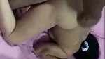 Hot couple enjoying sex on bed
