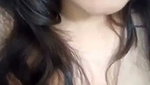 Sexy girl fingering show boobs on live
