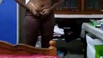 Tamil aunty wearing cloth